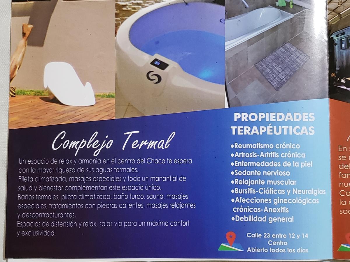프레시덴시아 로케 사엔스 페나 Apart Temporario Saenz Pena 아파트 외부 사진